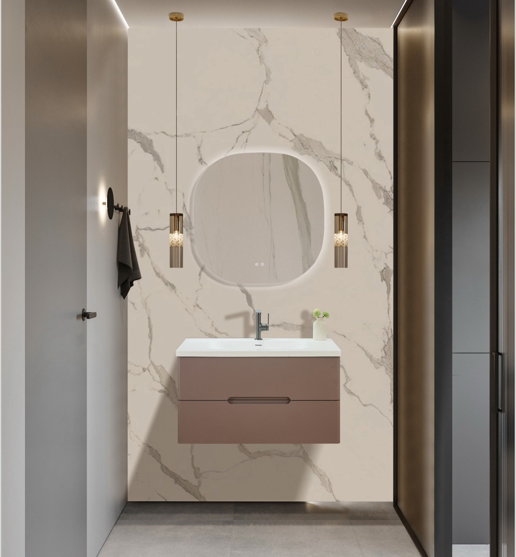 Daisy wall hung vanity set 900mm X 500mm