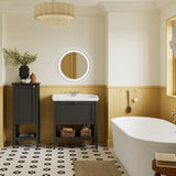 Catherine 600x600mm Round Back-Lit LED Mirror