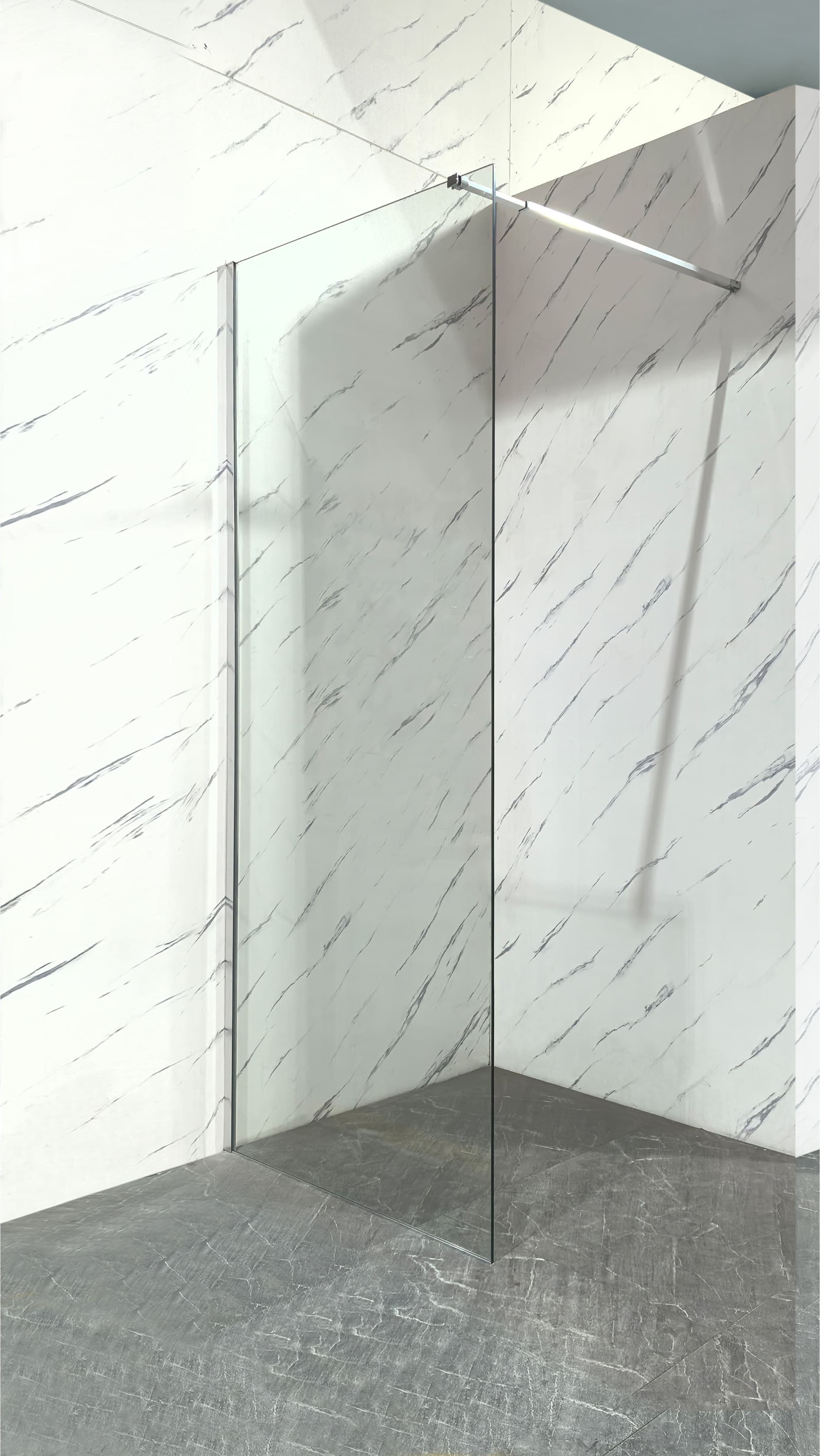 AQUA Shower Screen 8MM Toughened Glass - 3 Variants