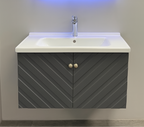 Perla wall hung vanity cabinet 800mm X 500mm