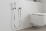 douche spray single cold outlet polished chrome