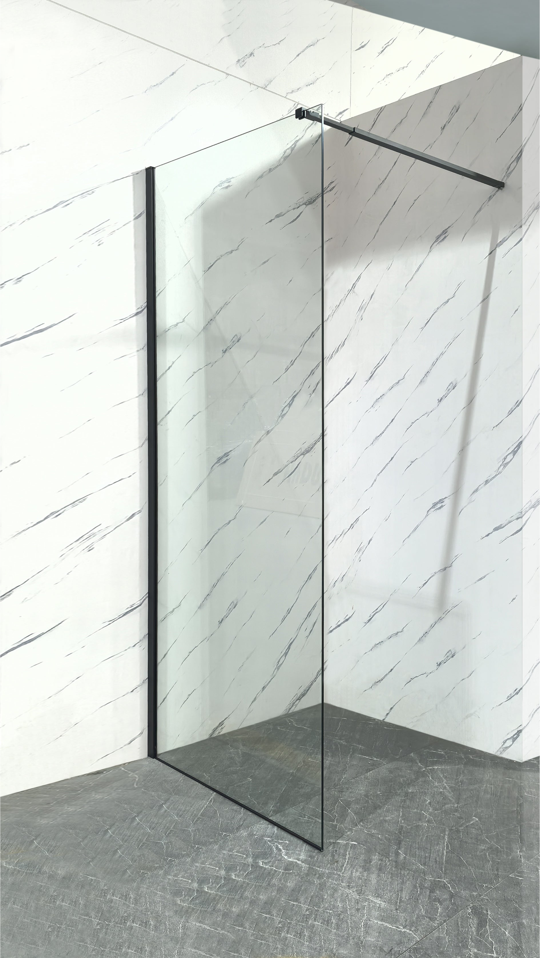 AQUA Shower Screen 8MM Toughened Glass - 3 Variants