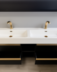 Fiona his and hers wall hung vanity set 1400mm X 500mm