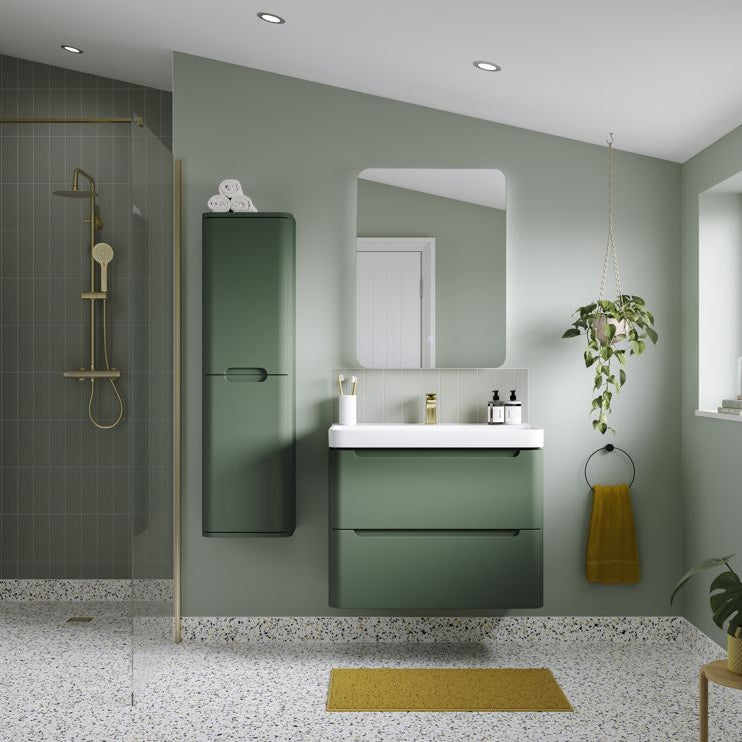 Lambra 350mm 2 Door Wall Hung Tall Unit