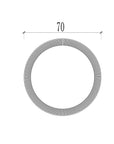 Zafiro Resin LED wall hung vanity set 1200MM X 500MM