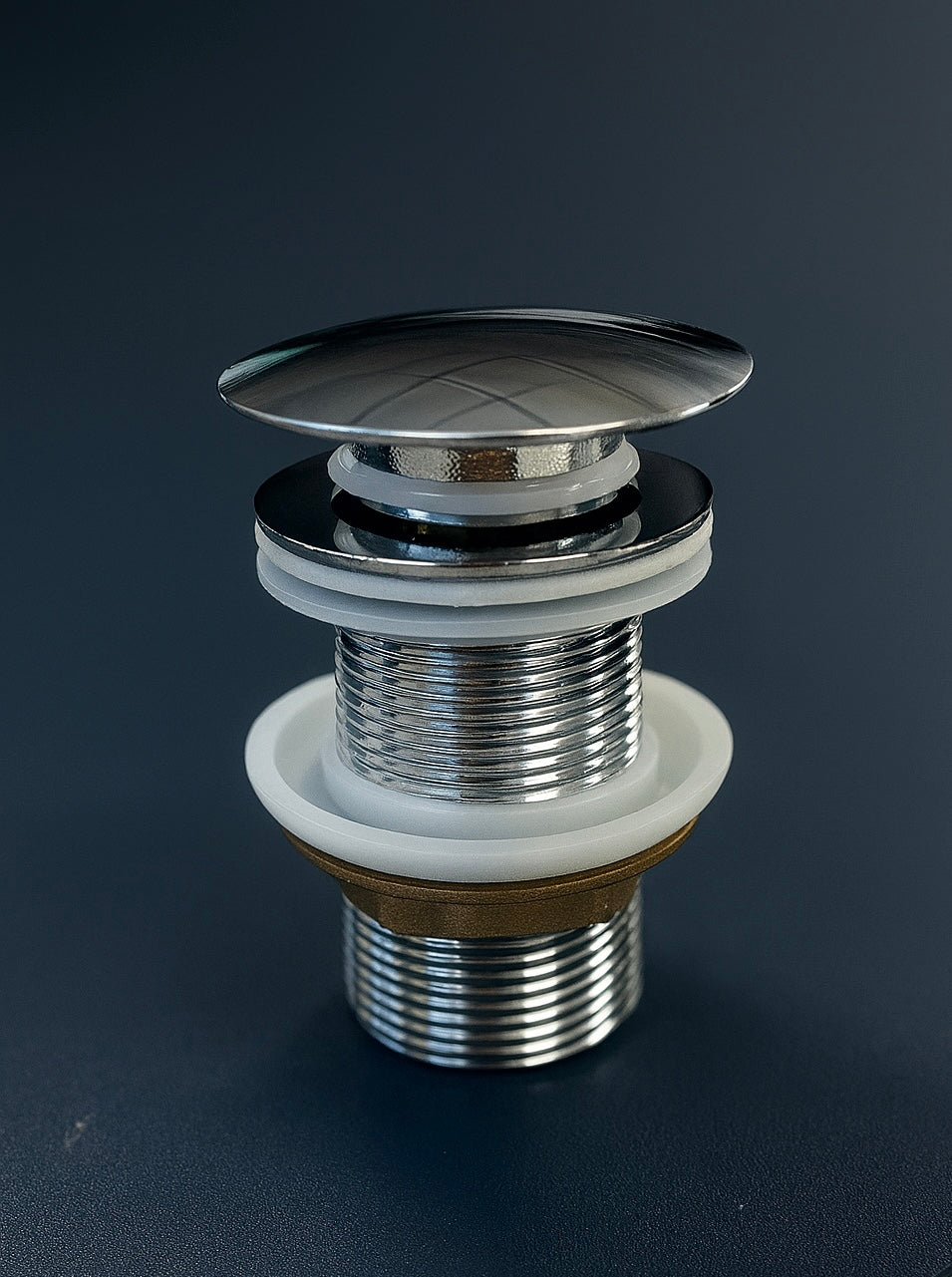 basin stainless steel popup without hole