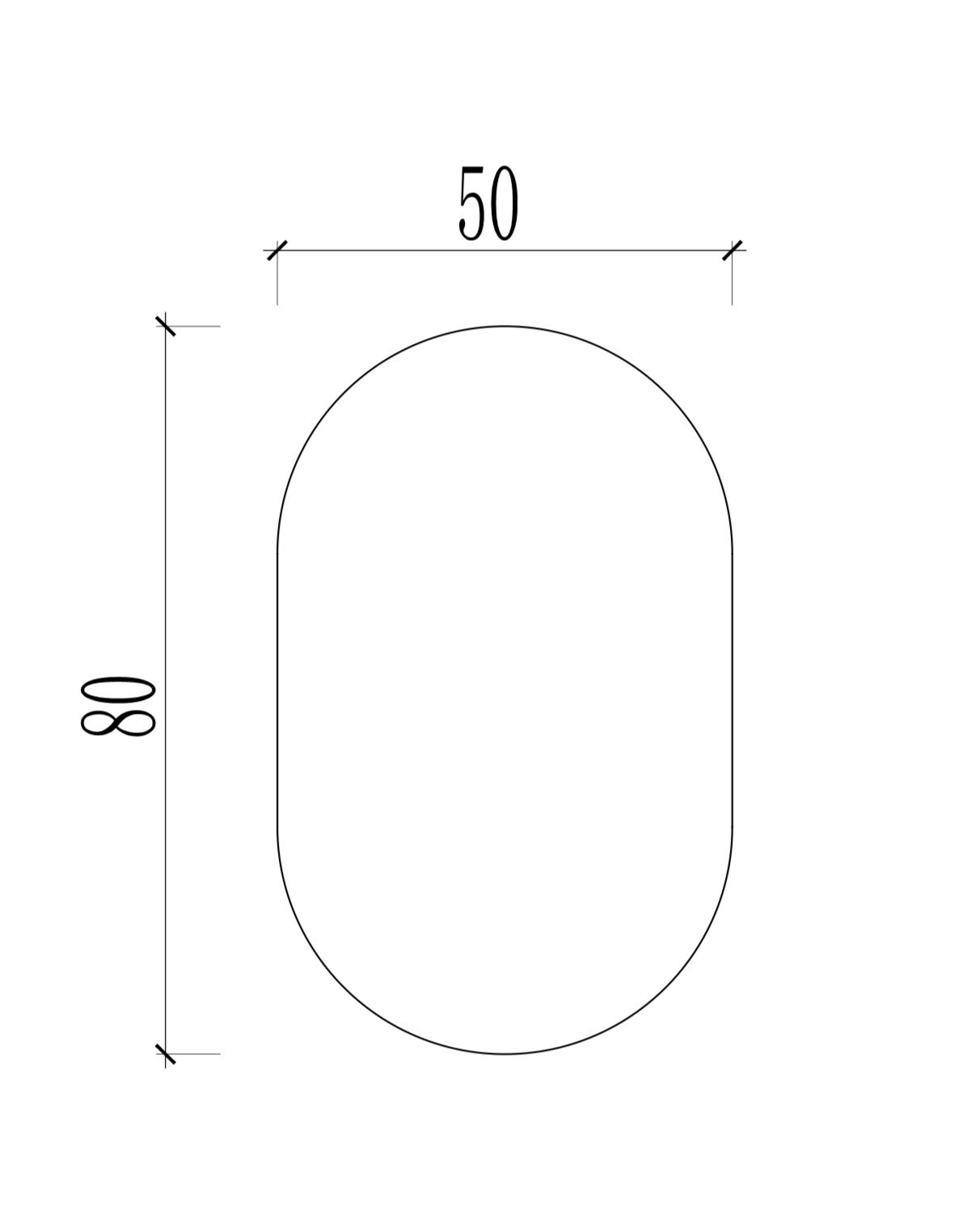 Product dimensions