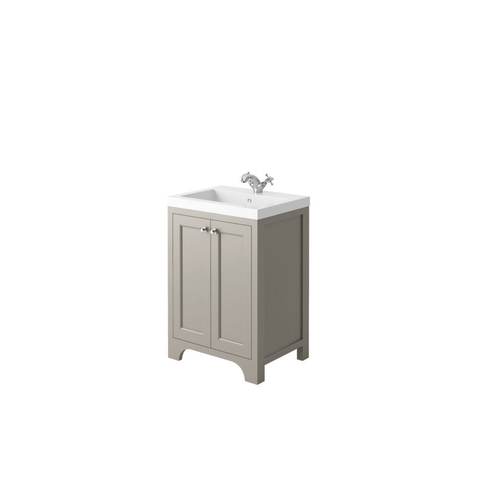 Brunswick Floor Standing 2 Door Basin Unit & Basin