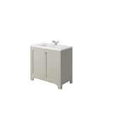 Brunswick Floor Standing 2 Door Basin Unit & Basin
