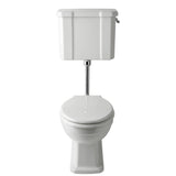 nuie lux Hunton Traditional Low Level Toilet With Cistern & Flush Pipe