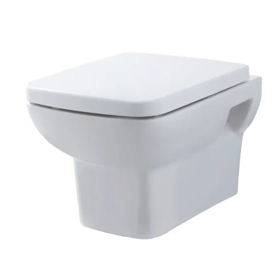nuie lux Hestbank Square Wall Hung Pan With Seat