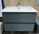 Lucento wall hung vanity unit inc basin 700mm