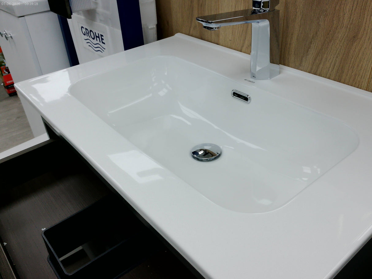 Lucento wall hung vanity unit inc basin 700mm
