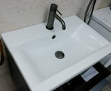 Audrey fluted wall hung vanity unit inc basin 600mm