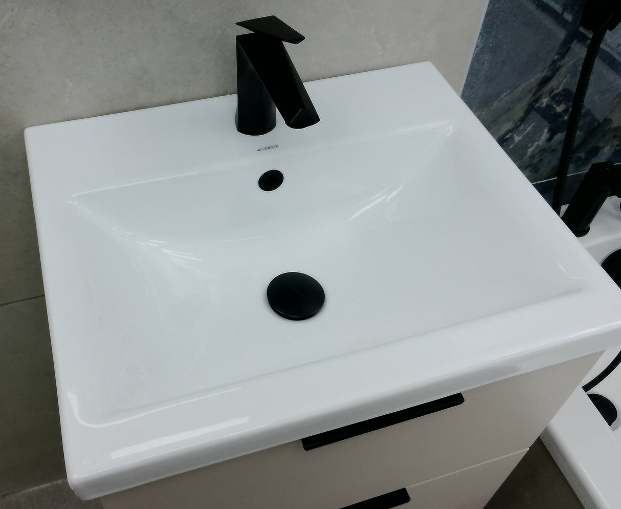 Blanch wall hung vanity set inc basin 500mm