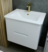 Barbara wall hung vanity unit inc basin 600mm