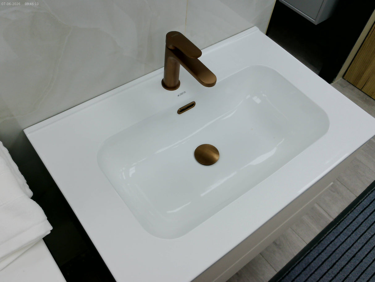 Lucento wall hung vanity unit inc basin 700mm