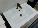Lucento wall hung vanity unit inc basin 700mm