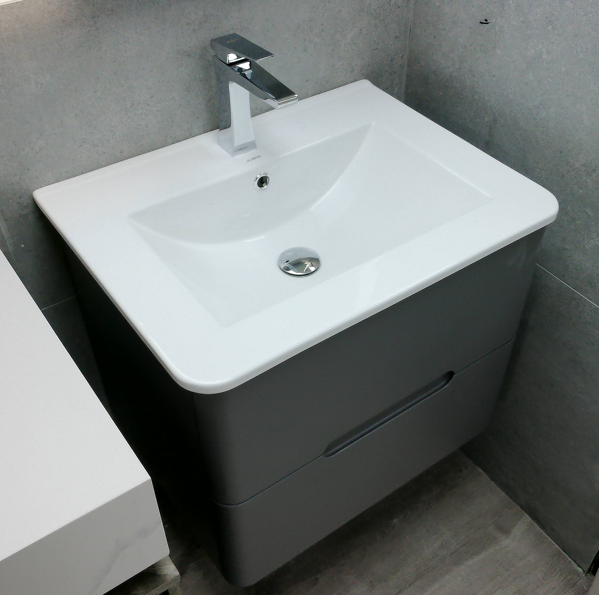 Barbara wall hung vanity unit inc basin 600mm