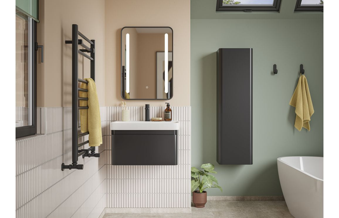 Cosmos 350mm Wall Hung 1 Door Tall Unit