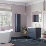 Lambra 2 Drawer Wall Hung Cloakroom vanity Unit