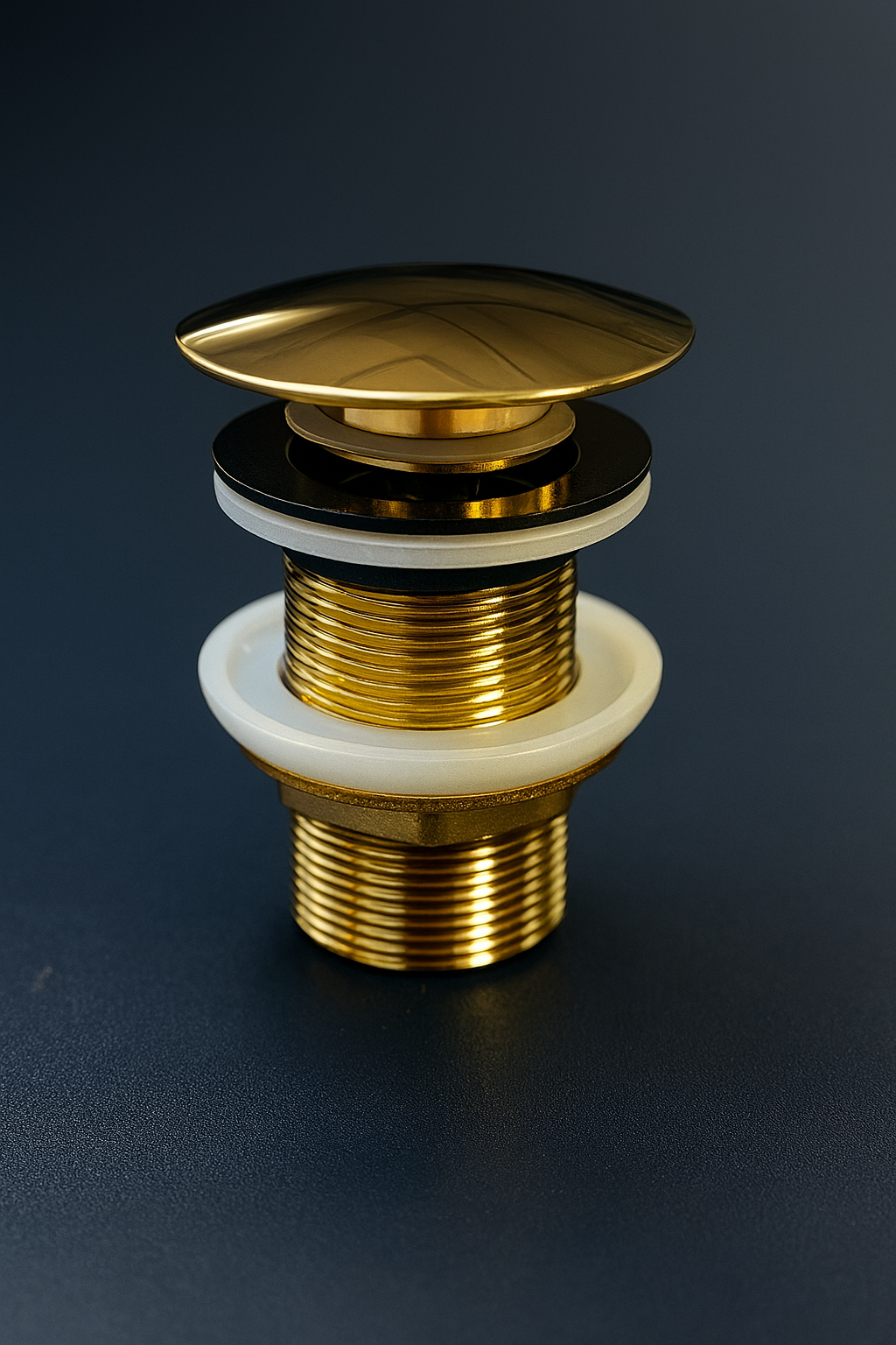basin stainless steel popup without hole