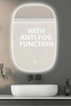 SOFT EDGED LED ANTI FOG SENSOR MOTION MIRROR 700MM X 900MM