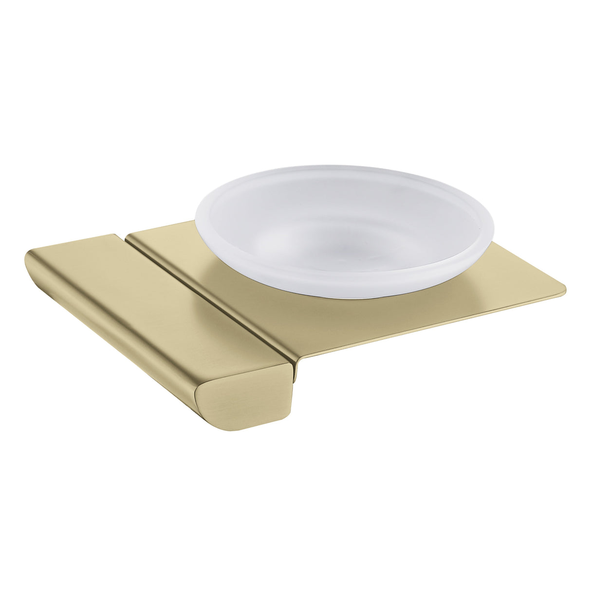Lunaro Soap Dish brushed gold