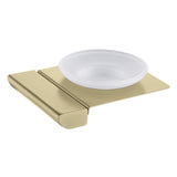 Lunaro Soap Dish brushed gold