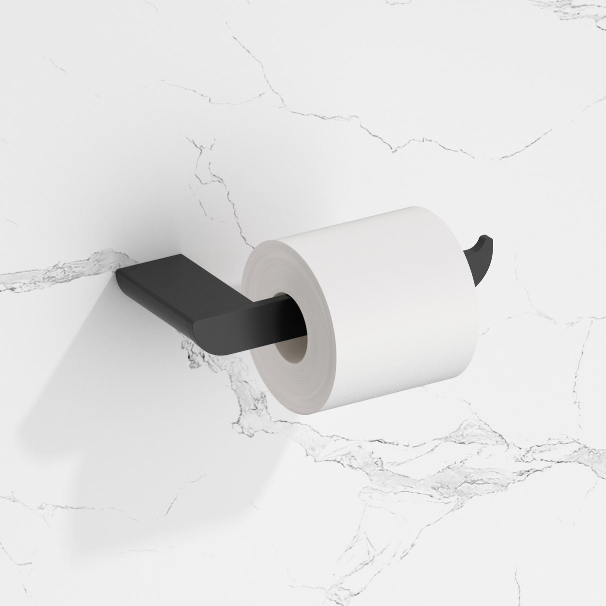Lunaro Tissue holder matt black