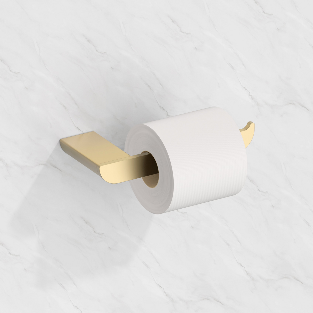 Lunaro Tissue holder brushed gold