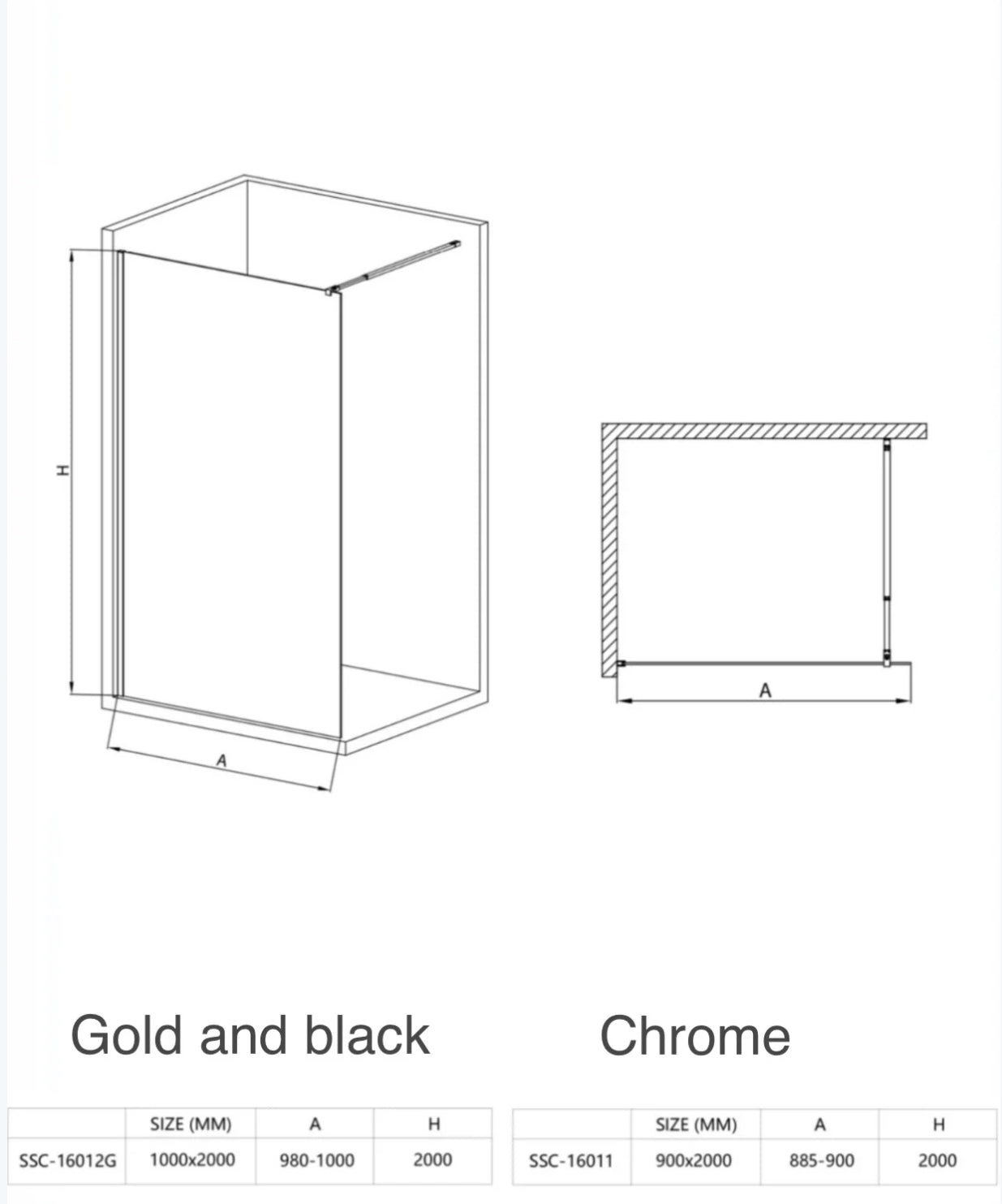 Chrome bathroom full set 10 items