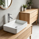 Shift Countertop Basin White Rectangular 500mm