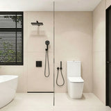Prime comfort height white close coupled toilet