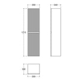 Aileen box cabinet 350mm