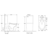 Comfort close coupled