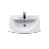 Hudson Reed Juno 600mm Autumn Oak 2 Door Floor Standing Vanity Unit With U-Shaped Curved Basin