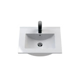 Hudson Reed Juno 500mm Autumn Oak 2 Door Wall Hung Vanity Unit With Minimalist Basin