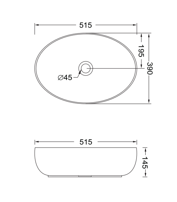 Product dimensions