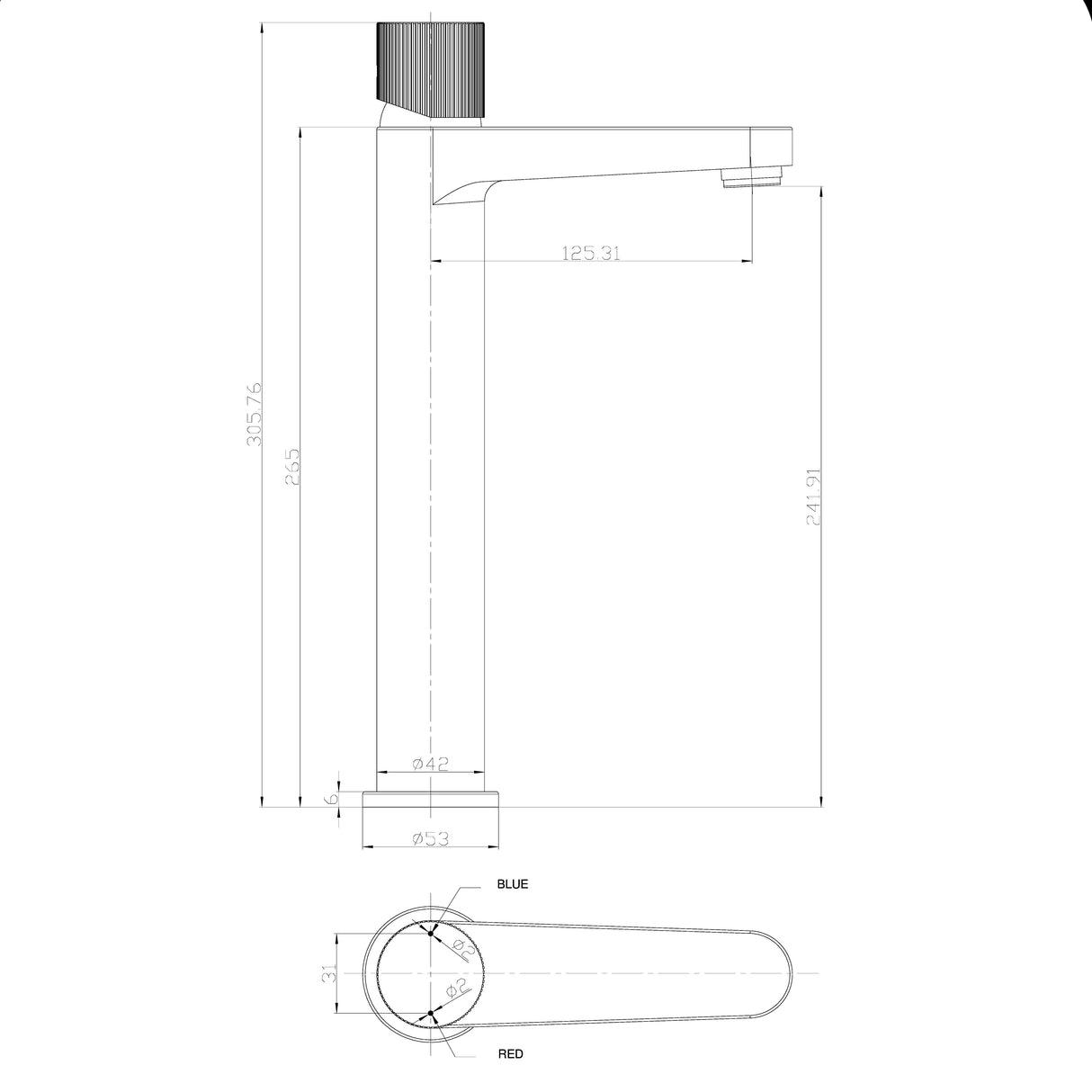 KOKO Tall Basin Mixer