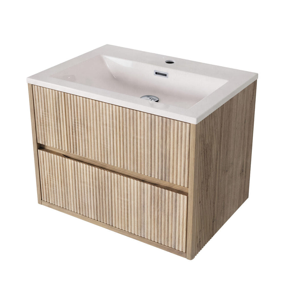 Linea Square wall hung vanity 600mm