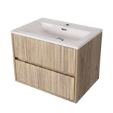 Linea Square wall hung vanity 600mm
