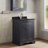 Old London 2 Door Floor Standing Cabinet With 1 Tap Hole Marble Basin
