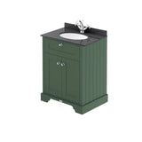 Old London 2 Door Floor Standing Cabinet With 1 Tap Hole Marble Basin