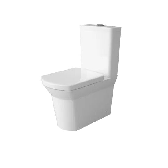 nuie lux Lulworth Flush to Wall Toilet With Cistern & Seat