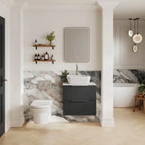 nuie lux Lulworth Square Wall Hung Pan With Seat