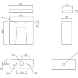 Laurus Rimless Close Coupled Fully Shrouded WC & Soft Close Seat