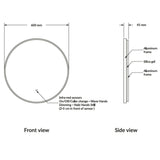 Macie LED Mirror 600mm