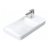 Kuba 550mm Floor Standing Slim Depth 1 Door Basin Unit & 1TH Basin