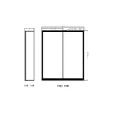 Mia LED Mirror Cabinet